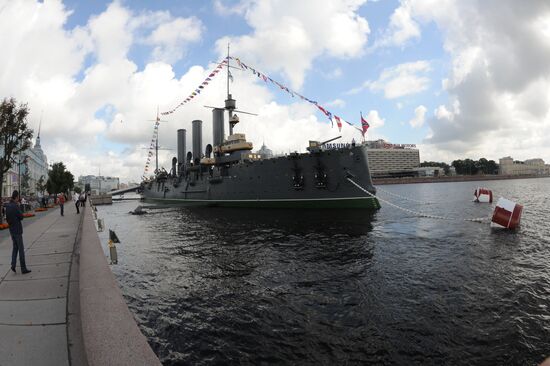 Navy Day celebrated in St. Petersburg