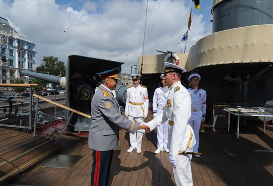 Navy Day celebrations in St. Petersburg