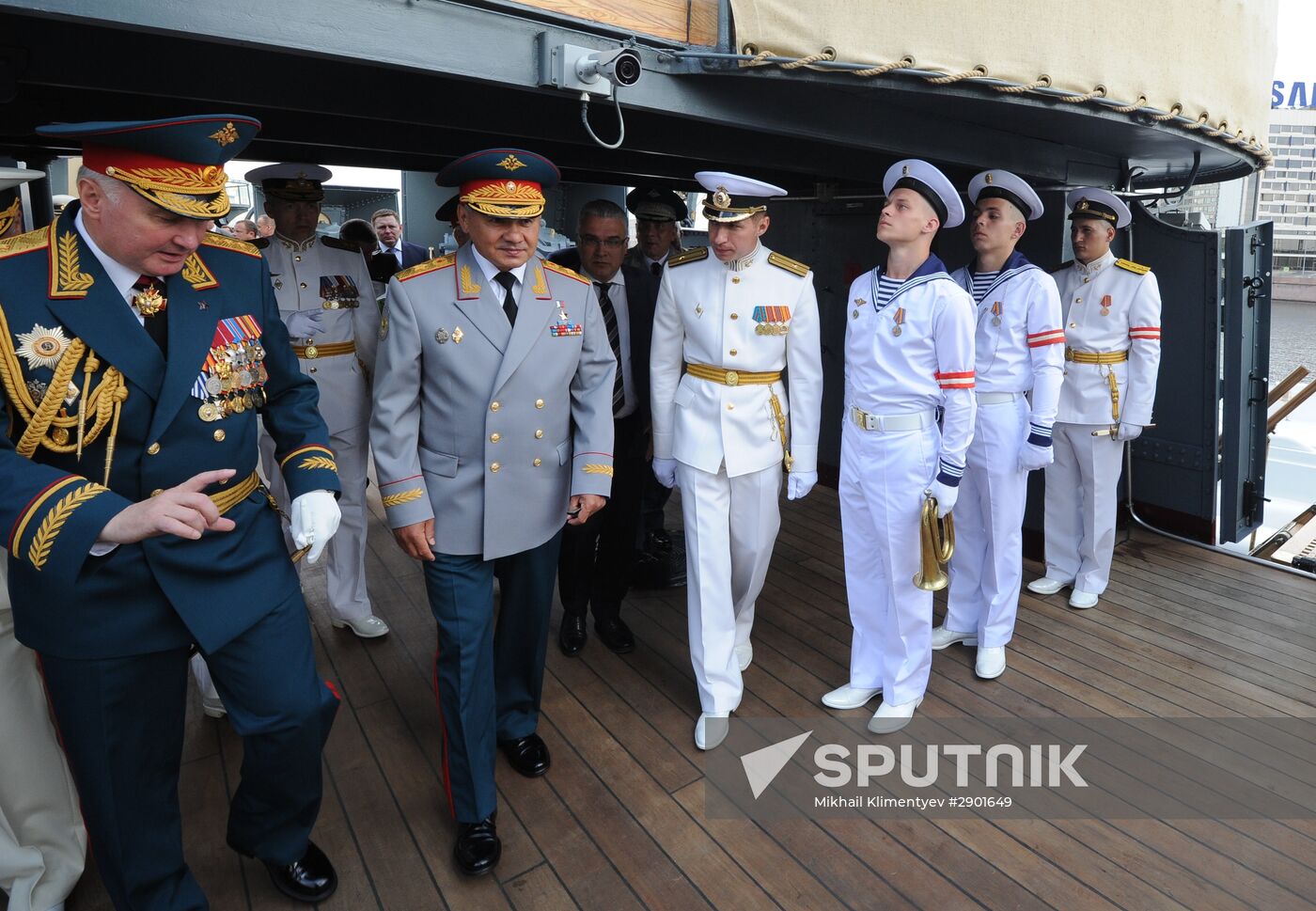 Navy Day celebrations in St. Petersburg