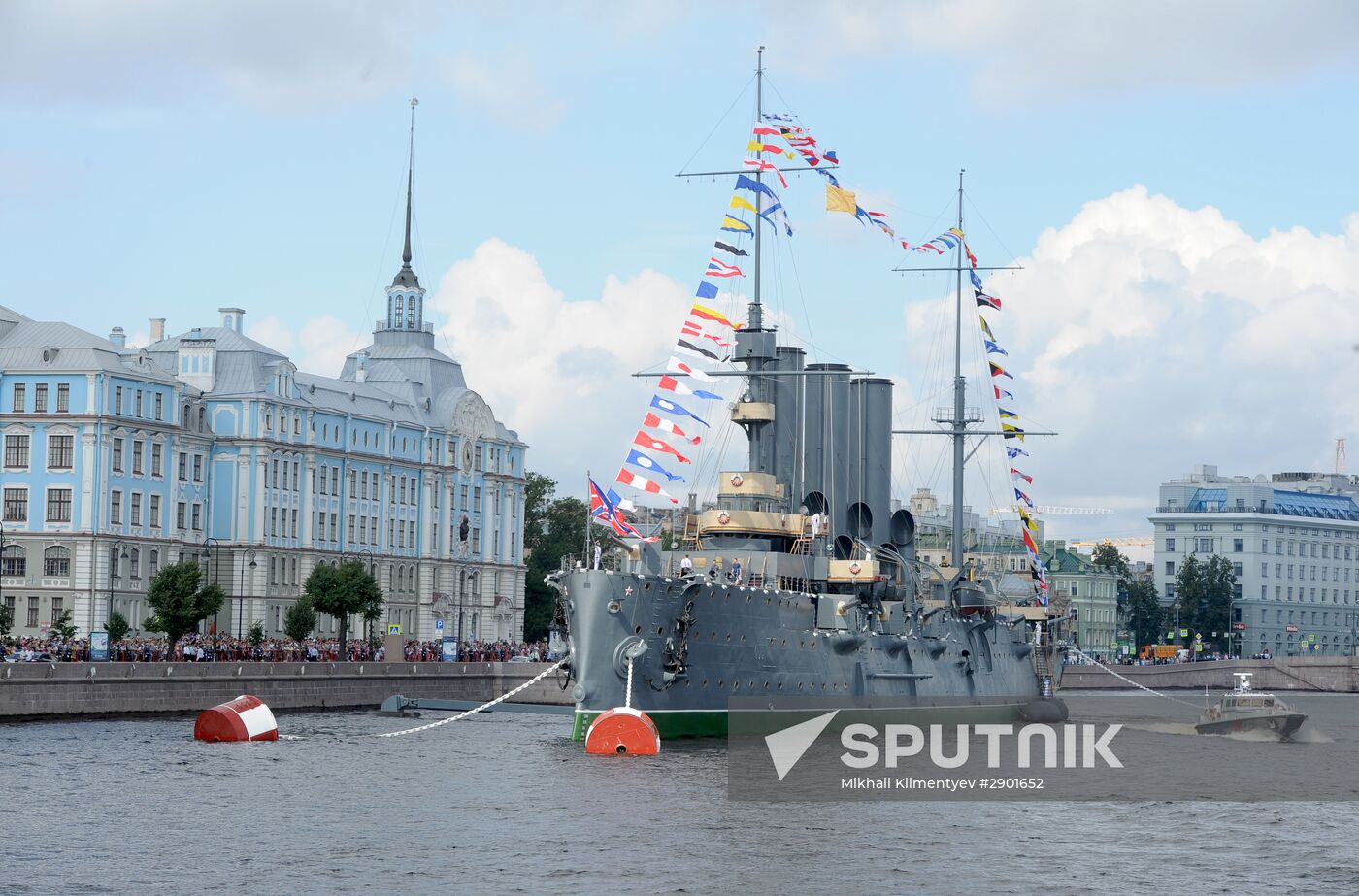 Navy Day in St. Petersburg