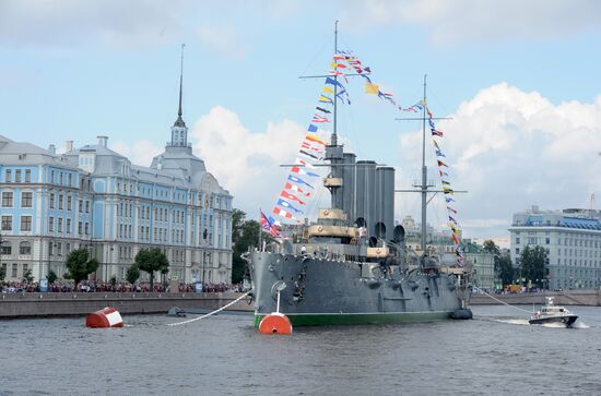Navy Day in St. Petersburg