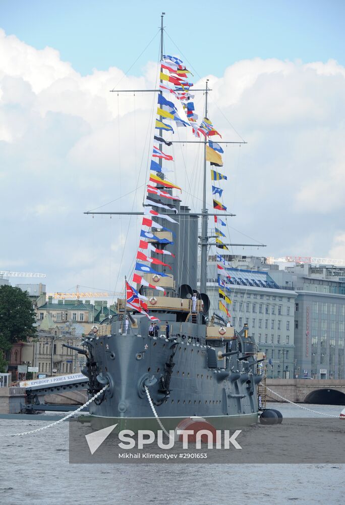 Navy Day in St. Petersburg