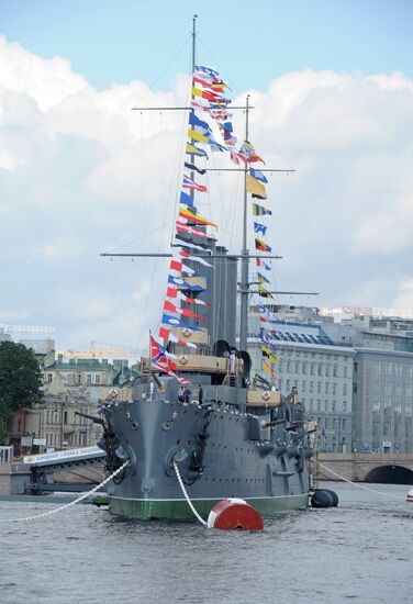 Navy Day in St. Petersburg