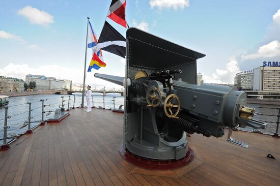 Navy Day celebrated in St. Petersburg