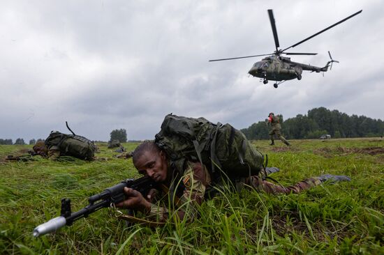 International Army Games in Novosibirsk region