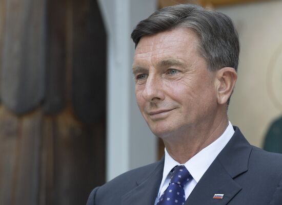 Russian President Vladimir Putin visits Slovenia