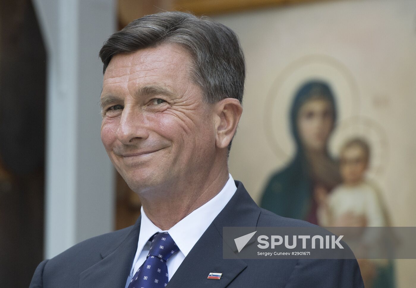 Russian President Vladimir Putin visits Slovenia
