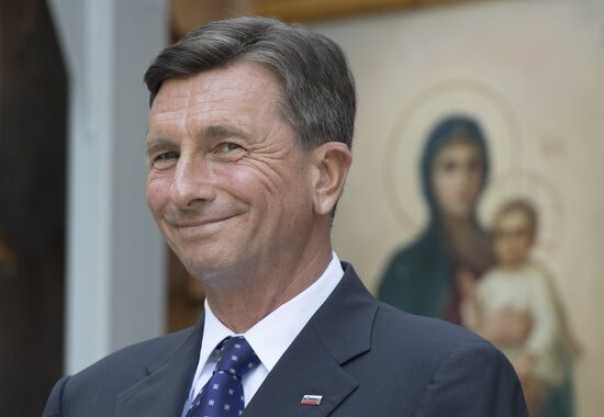 Russian President Vladimir Putin visits Slovenia