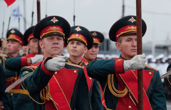 Navy Day celebrated in St. Petersburg