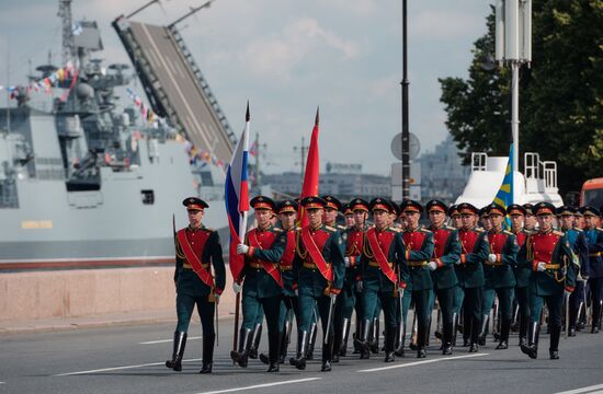 Navy Day celebrated in St. Petersburg