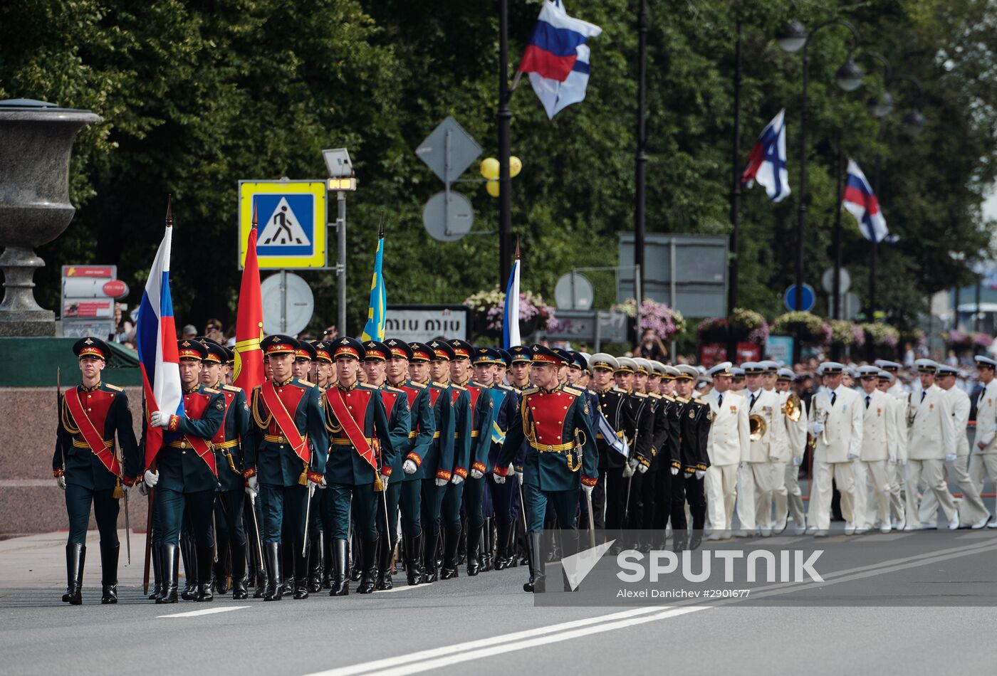 Navy Day celebrated in St. Petersburg