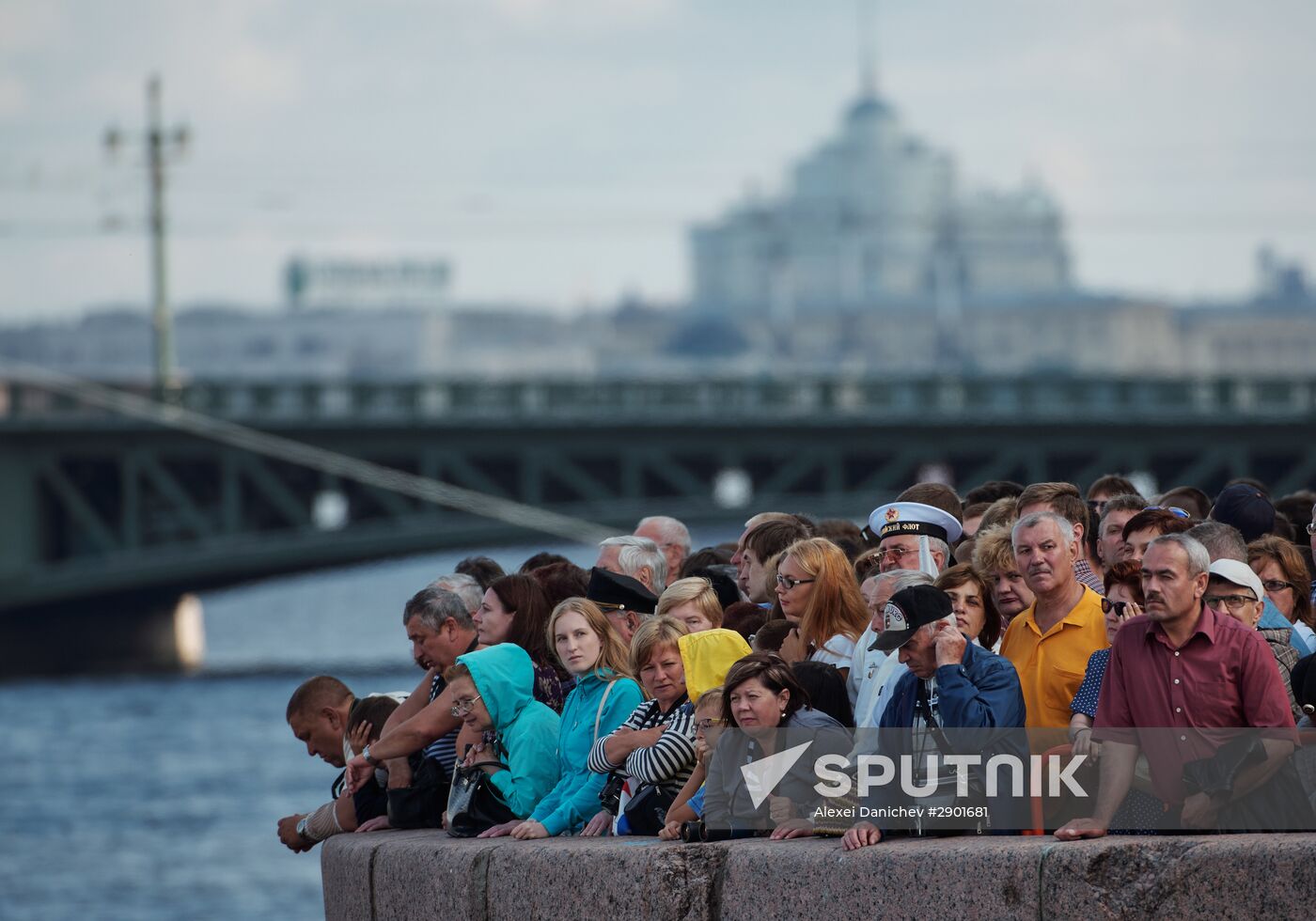 Navy Day celebrations in St. Petersburg