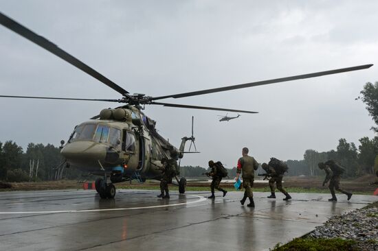 International Army Games in Novosibirsk region