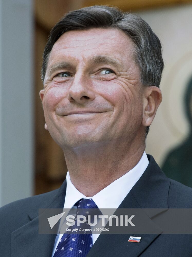 Russian President Vladimir Putin visits Slovenia