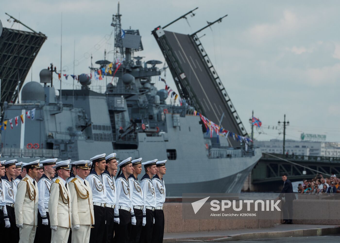 Navy Day in St. Petersburg