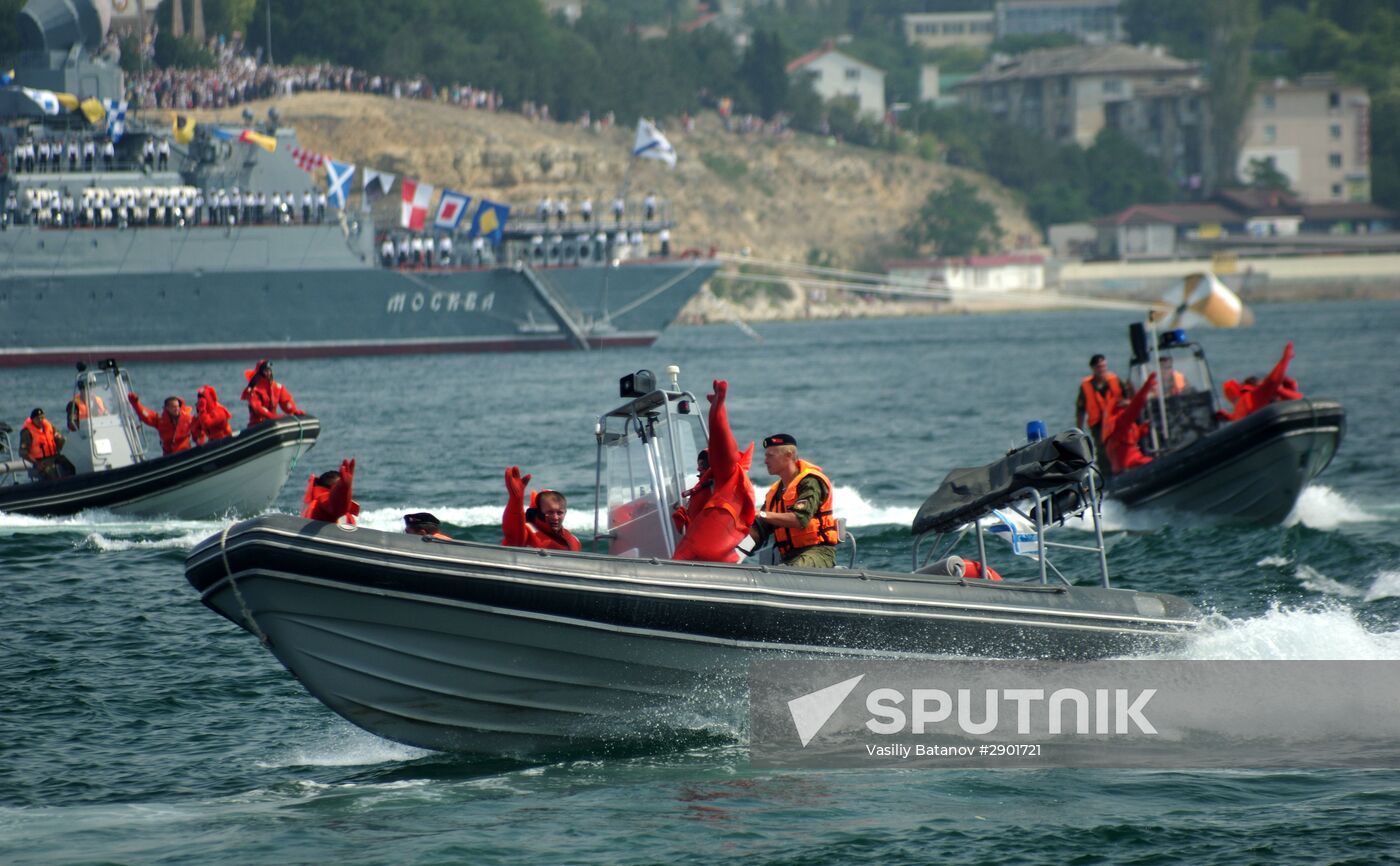 Russia celebrates Navy Day