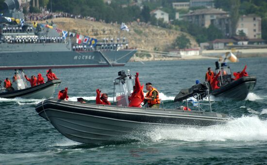 Russia celebrates Navy Day