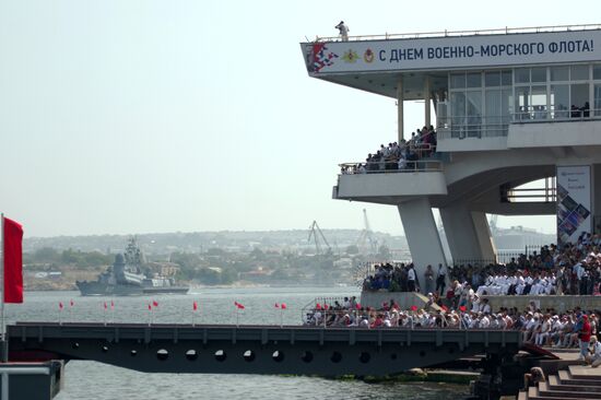 Russia celebrates Navy Day