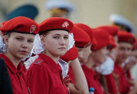 Navy Day celebrated in St. Petersburg