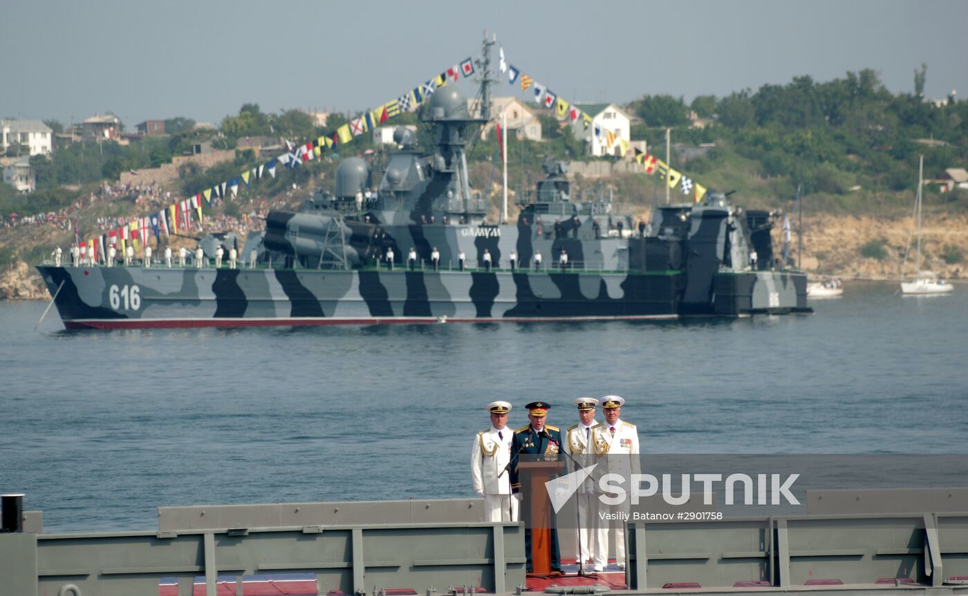 Russia celebrates Navy Day