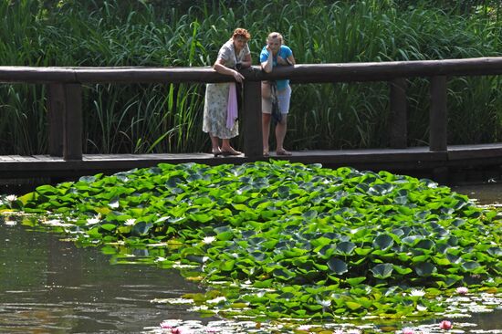 Recreation in Moscow Vorontsovsky Park