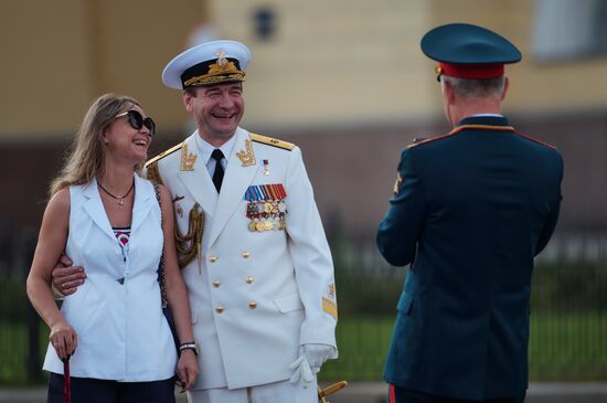 Navy Day celebrations in St. Petersburg
