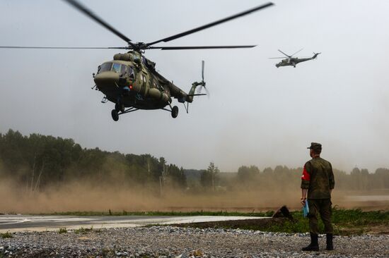 International Army Games in Novosibirsk region