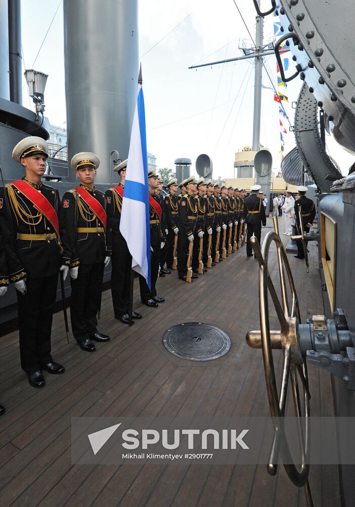 Navy Day celebrations in St. Petersburg