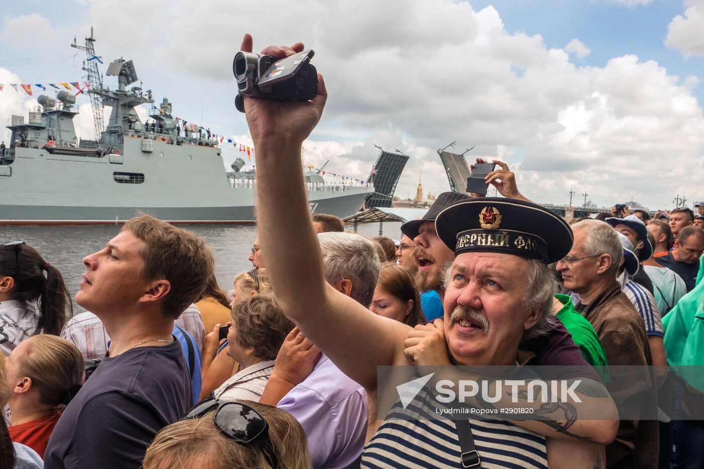 Navy Day celebrated in St. Petersburg