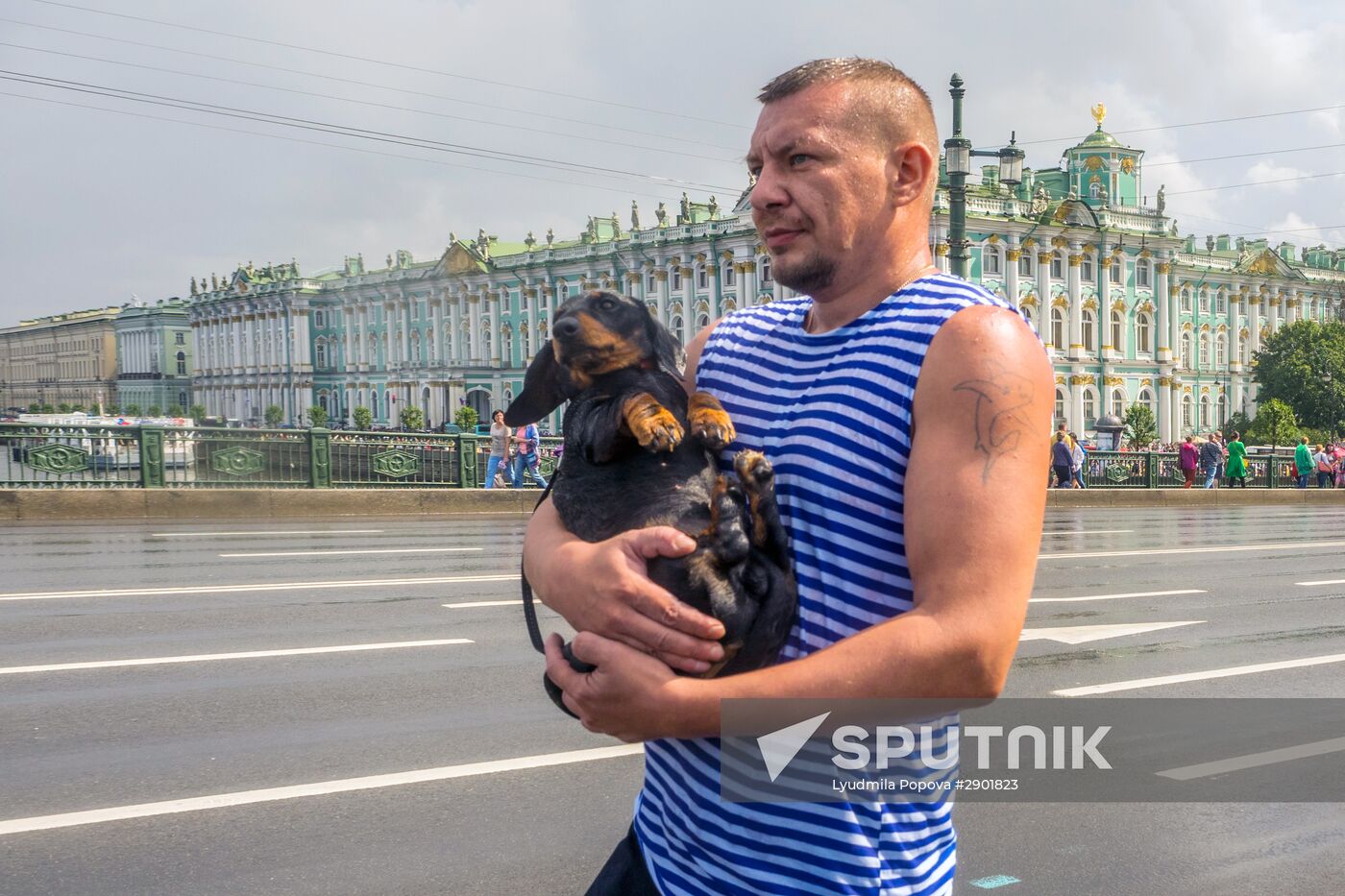 Navy Day celebrated in St. Petersburg