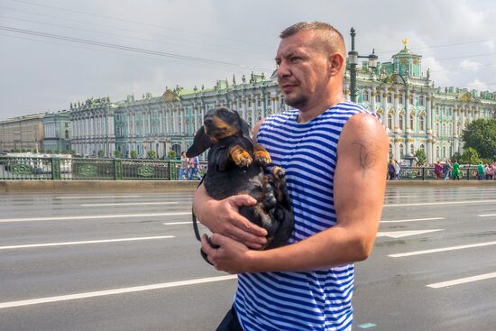 Navy Day celebrated in St. Petersburg