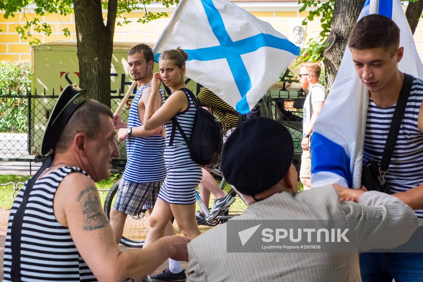 Navy Day celebrated in St. Petersburg