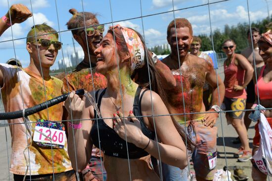 Color Booom race