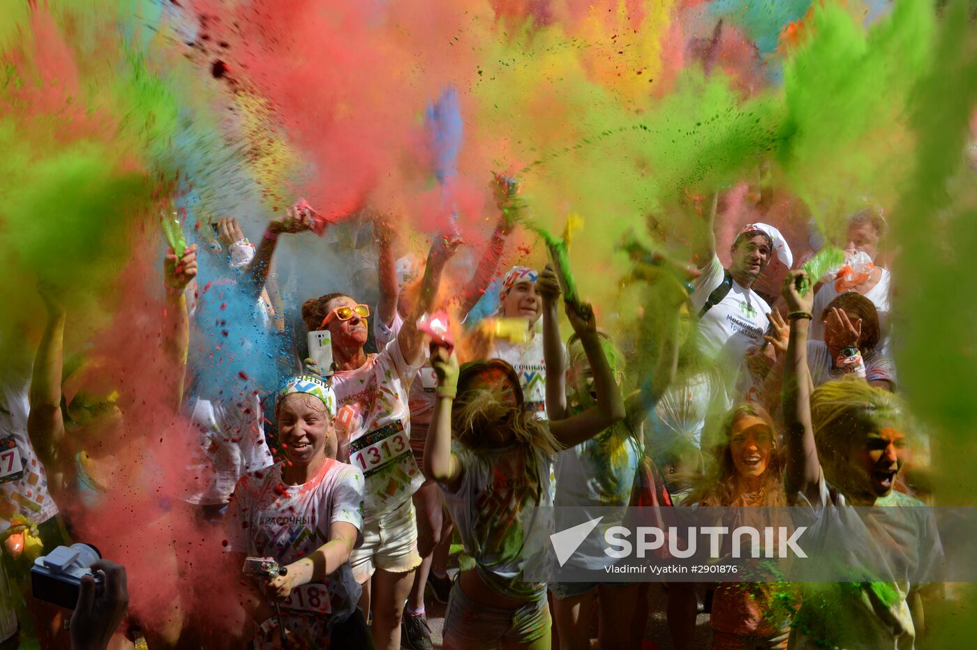 Color Booom race