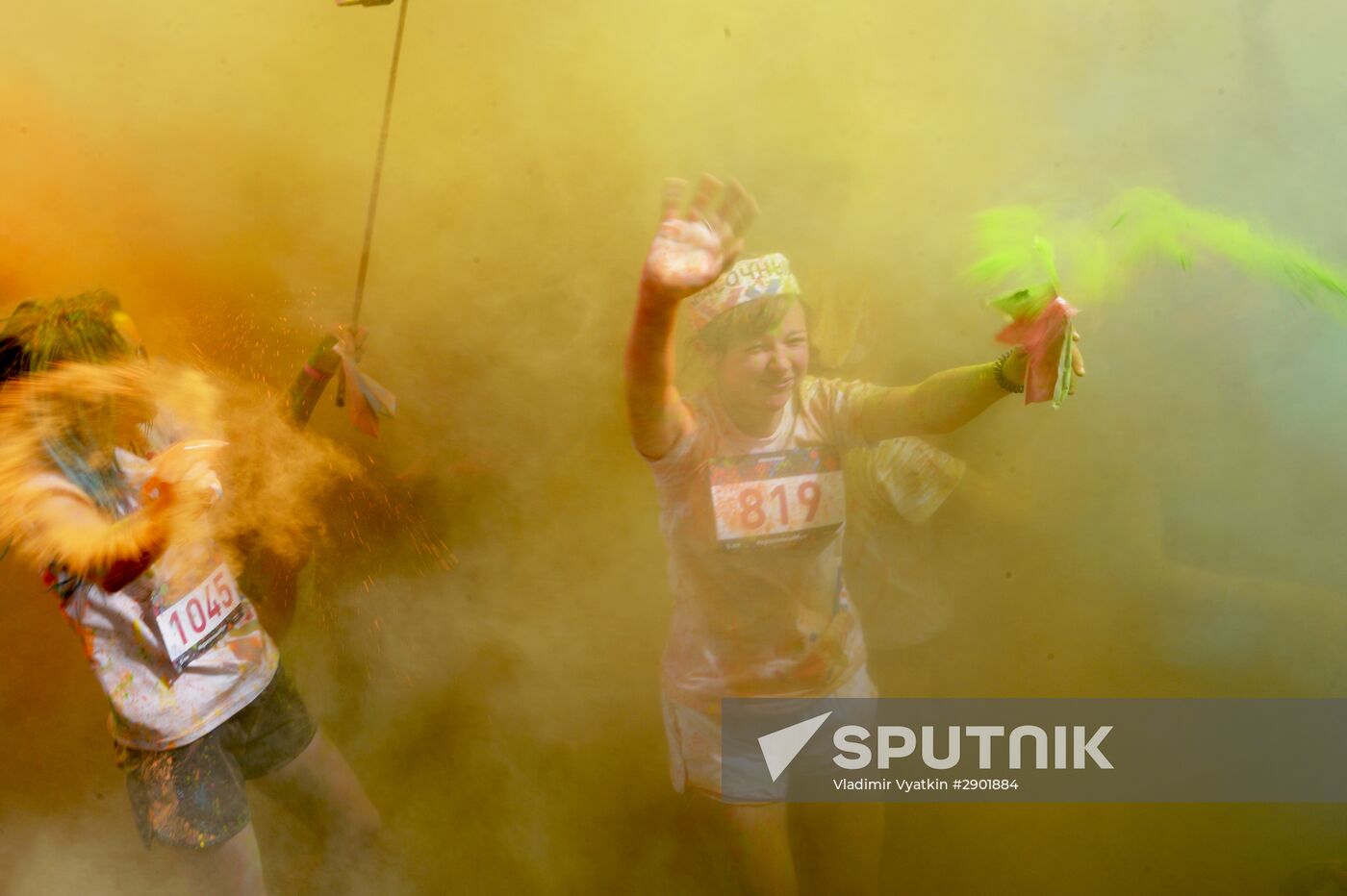 Color Booom race