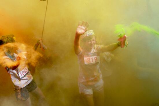 Color Booom race
