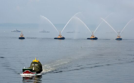 Russia celebrates Navy Day
