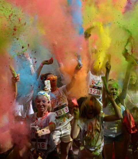 Color Booom race