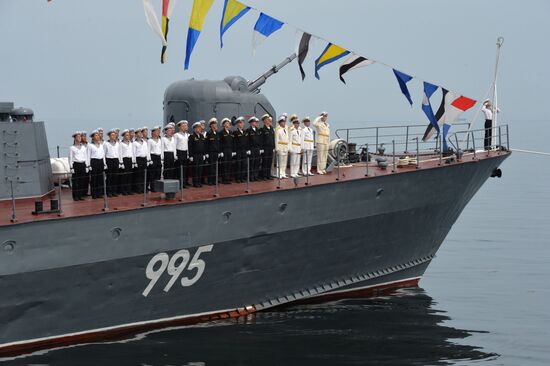 Russia celebrates Navy Day