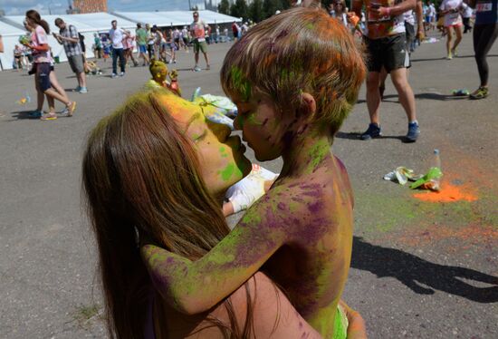 Color Booom race