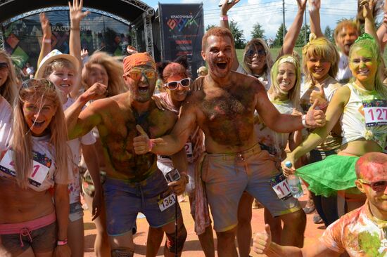 Color Booom race