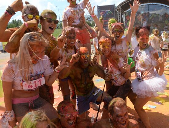 Color Booom race