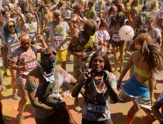 Color Booom race
