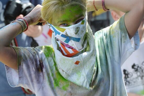 Color Booom race