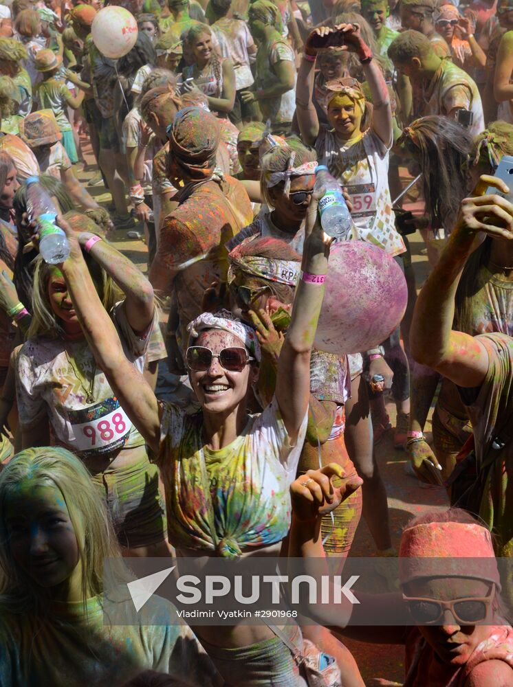 Color Booom race