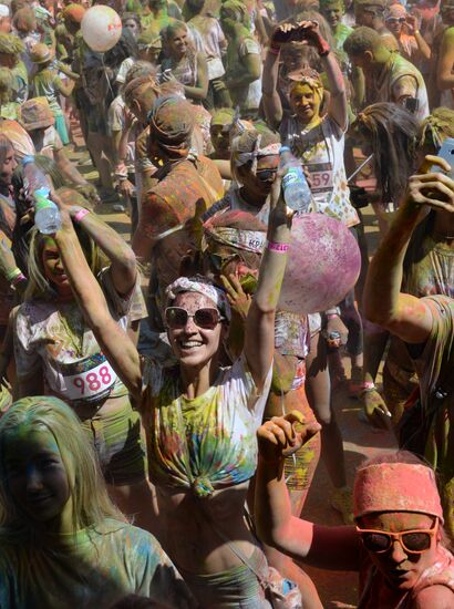 Color Booom race