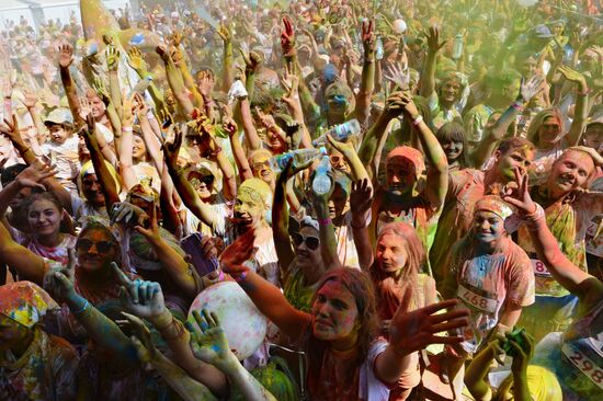 Color Booom race