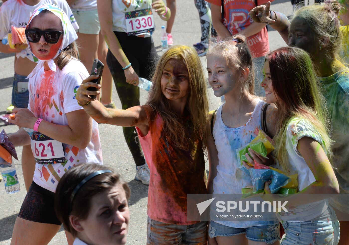 Color Booom race