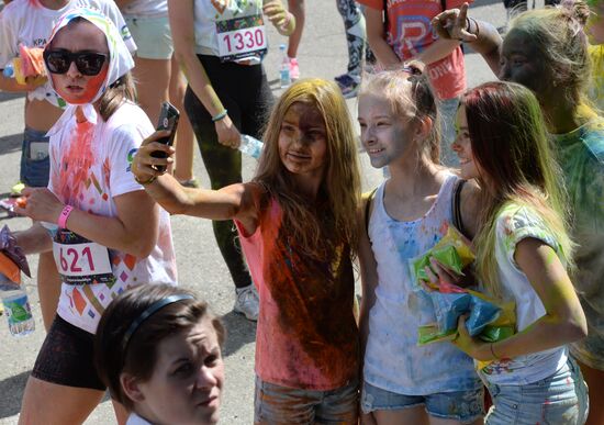 Color Booom race