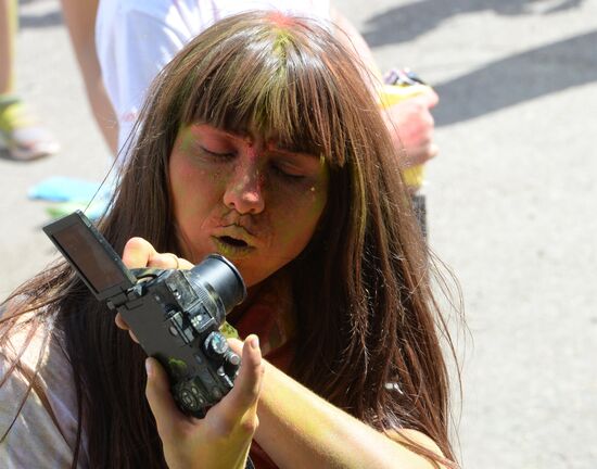 Color Booom race